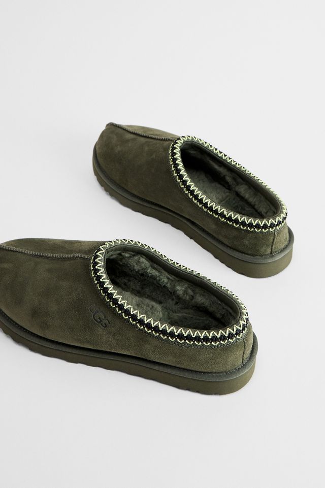 UGG Woodland Green Tasman Slippers #1