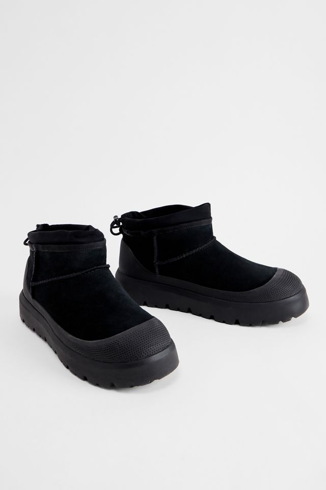 UGG Black Classic Ultra Mini Weather Boots #1