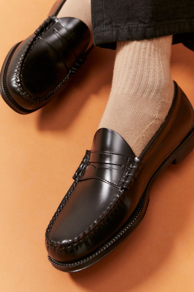 G.H. Bass Black Easy Penny Loafers | Urban UK