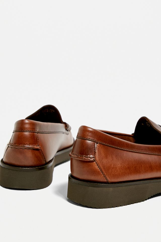 G.H. Bass - Mocassins Clayton Larson en cuir marron #1