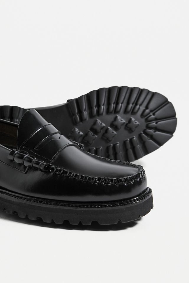 G.H. Bass Black Weejuns 90s Larson Penny Mocassini #4