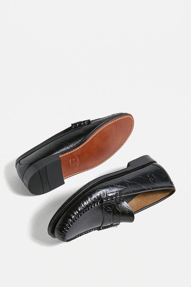 G.H. Bass x Maharishi Black Larson Penny Weejuns Loafers | Urban
