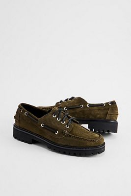 G.H.Bass Kampf Wildleder Camp Mokassin Schuhe
