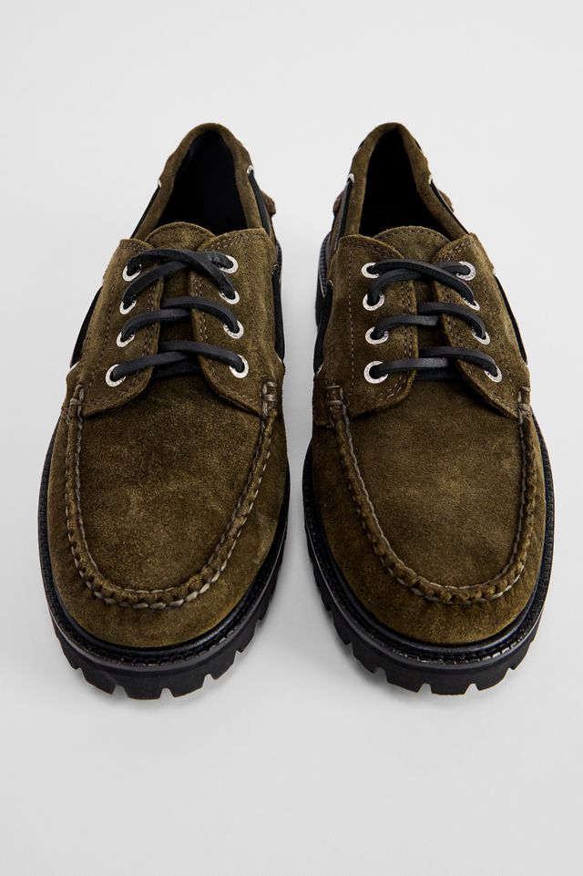G.H.Bass Kampf Wildleder Camp Mokassin Schuhe #3