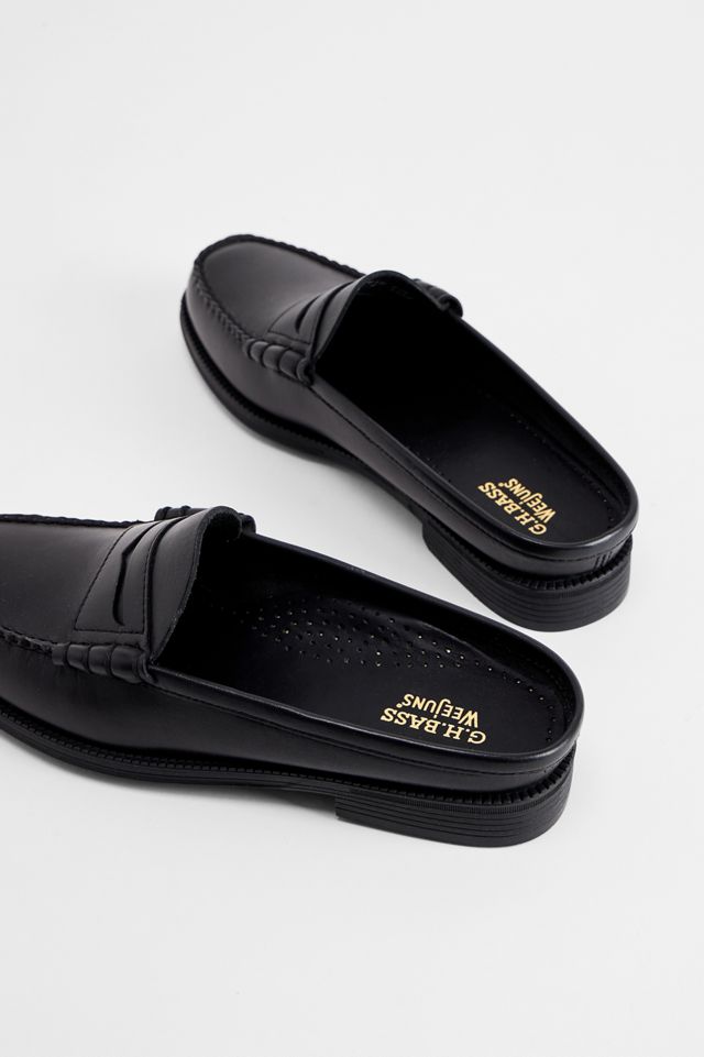 Mocasines de Cuero G.H Bass Black Larso Weejun #3