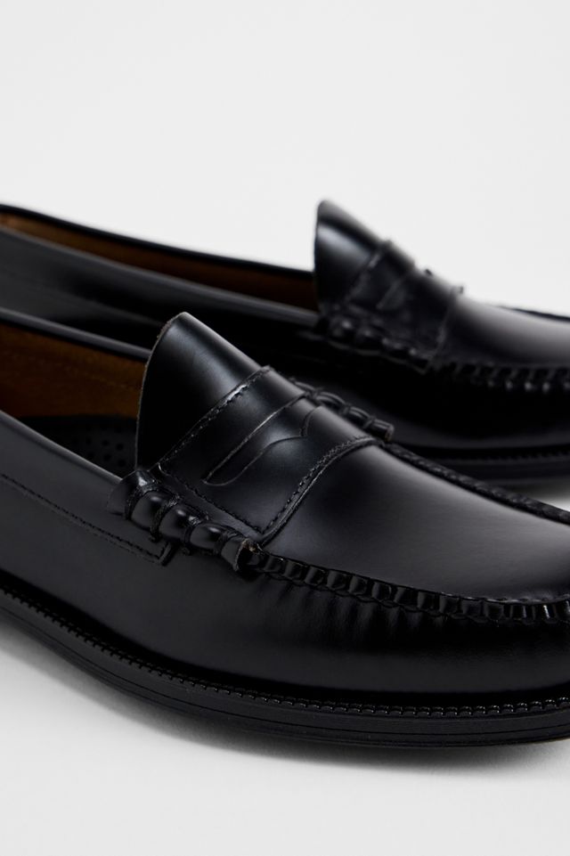 G.H. Bass Black Weejun II Larson Leather Penny Loafers #1