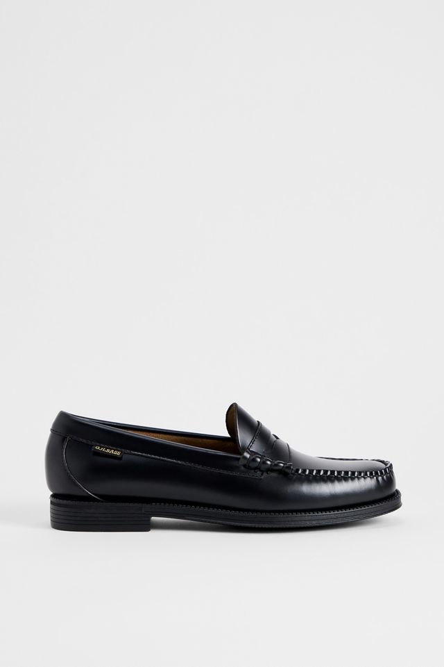 G.H. Bass Black Weejun II Larson Leather Penny Loafers #2