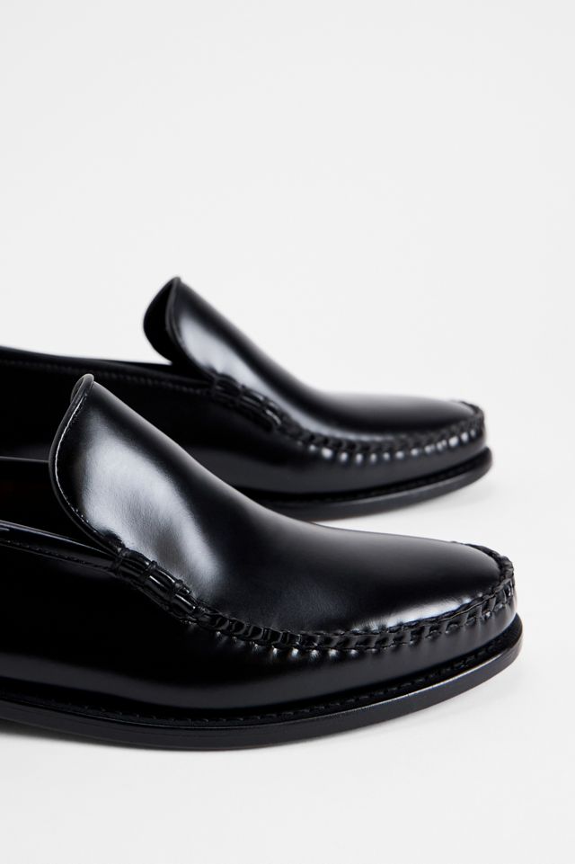 G.H. Bass Schwarze Venezianische Cobra Loafers #1