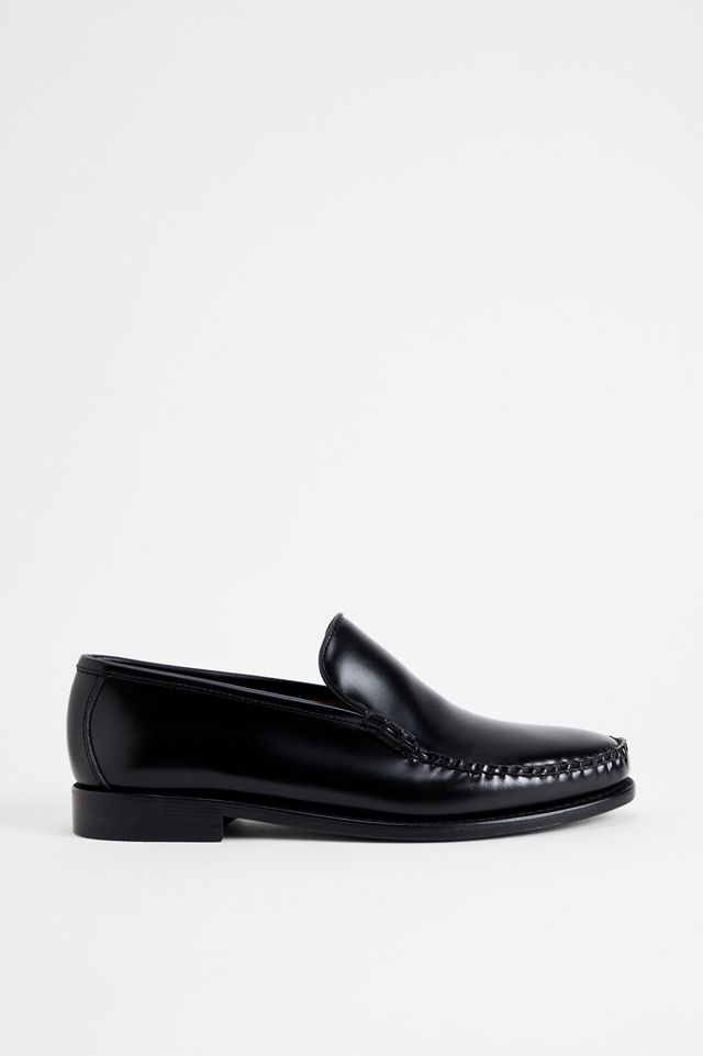 G.H. Bass Schwarze Venezianische Cobra Loafers #2