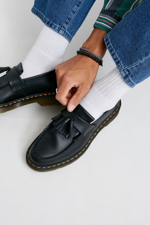 Dr. Martens Adrian Black Tassel Loafers | Urban Outfitters UK