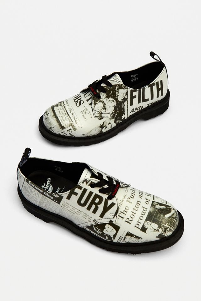 Dr. Martens X Sex Pistols 1461 3-Eye Oxford Shoes