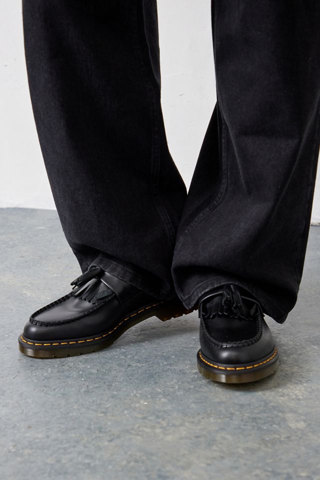 Dr. Martens - Mocassins Adrian à franges noirs #1