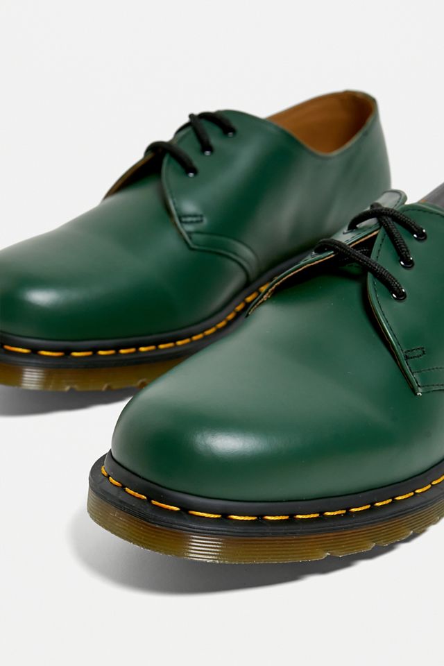 Dr. Martens Green 1461 3-Eyelet Oxford Shoes #2