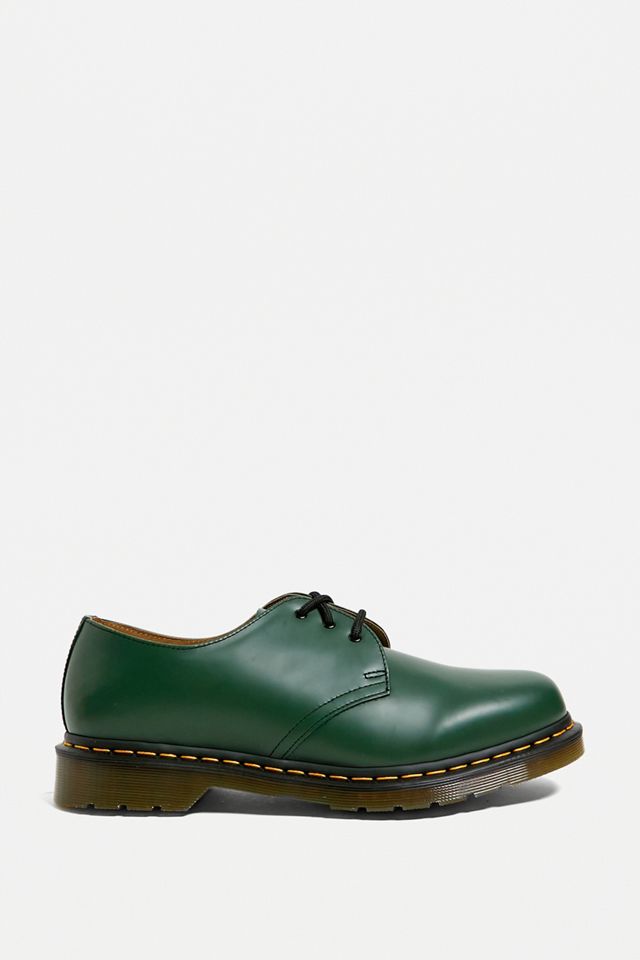 Dr. Martens Green 1461 3-Eyelet Oxford Shoes #3