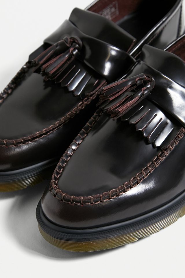 Dr. Martens Adrian Cherry Red Tassel Loafers | Urban