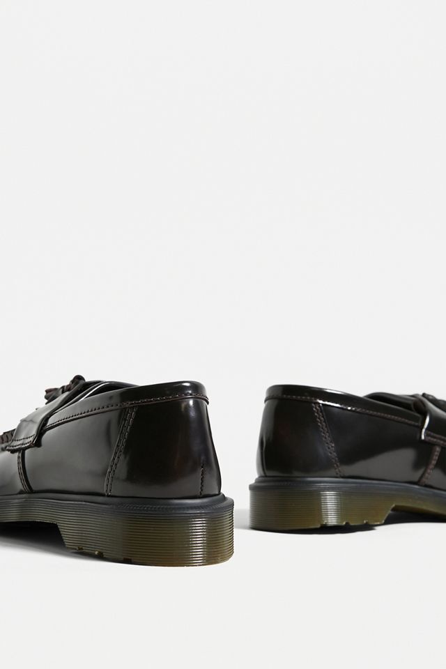 Dr. Martens Adrian Cherry Red Tassel Loafers #4
