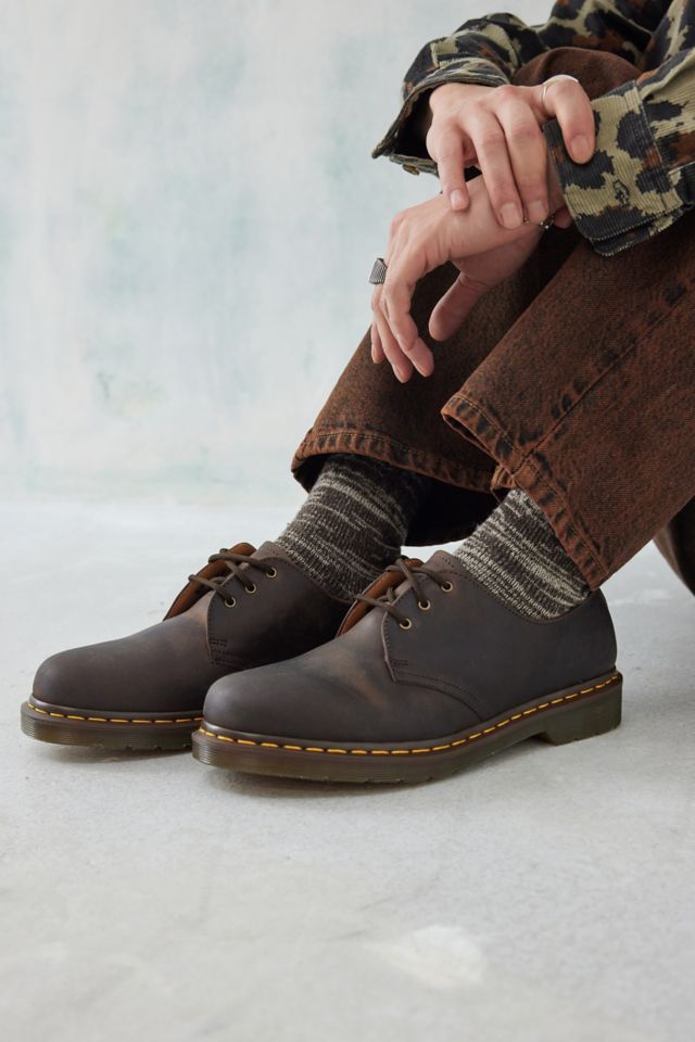 Dr Martens Brown 1461 Crazy Horse Shoes