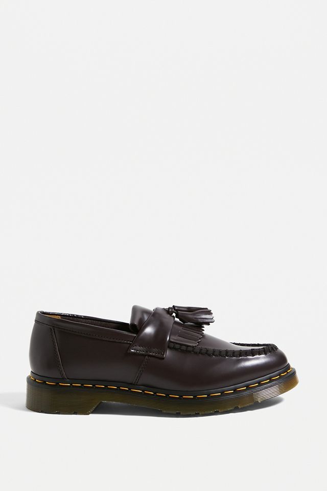 Dr. Martens Borgoña Adrian Mocasines con borlas #2