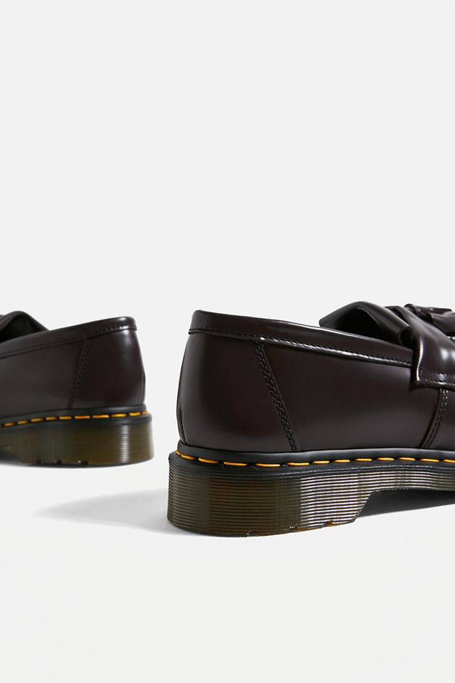 Dr. Martens Borgoña Adrian Mocasines con borlas #3