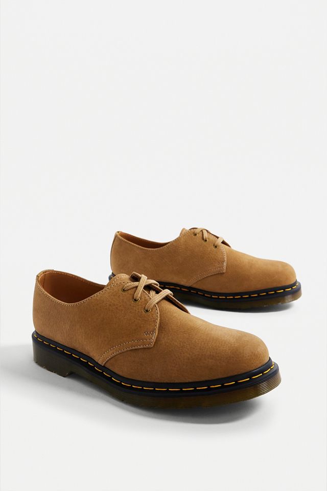 Dr.Martens 1461 3ホール DARK TAN BRONZE 1461 Slip Resistant Parker Life Shield Oxford Shoes in Dark