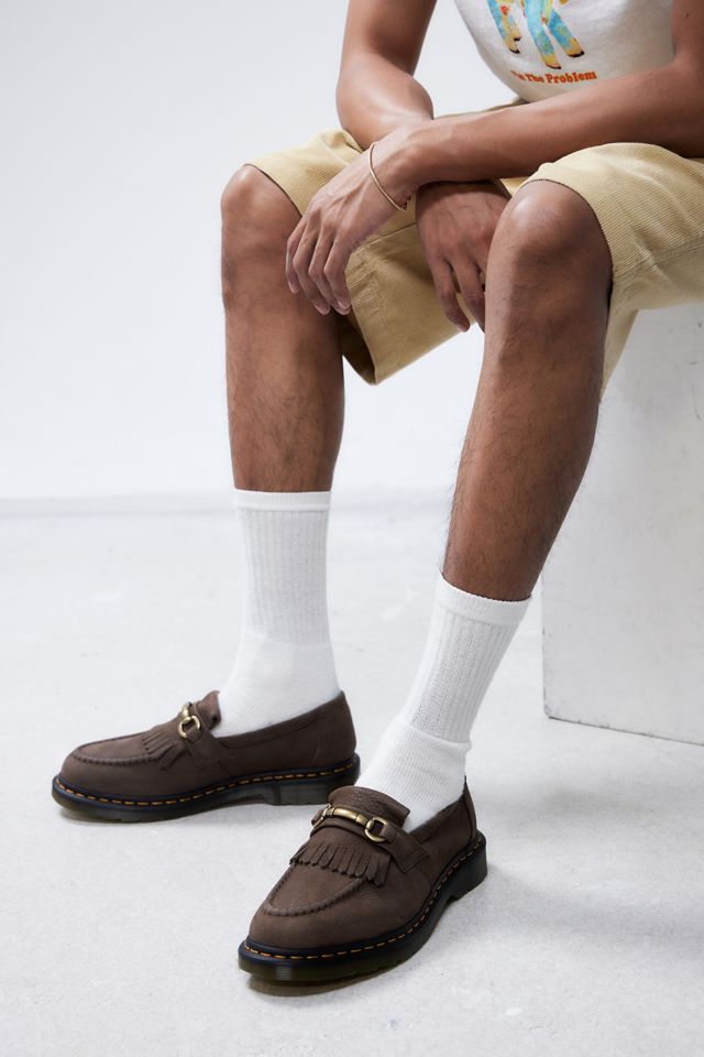 Dr. Martens Dark Brown Adrian Loafers #1