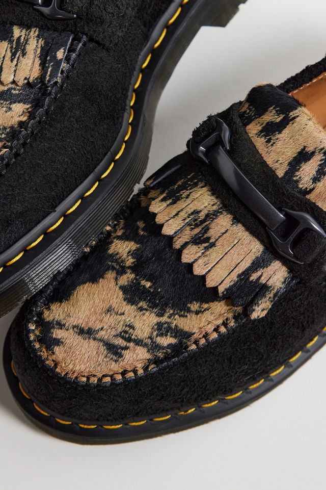 Dr Martens Adrian Snaffle Suede & Hair Loafers #2