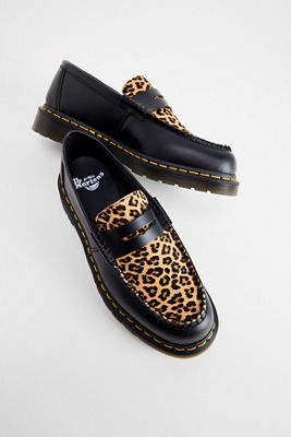 Mocassins Léopard Penton Dr. Martens