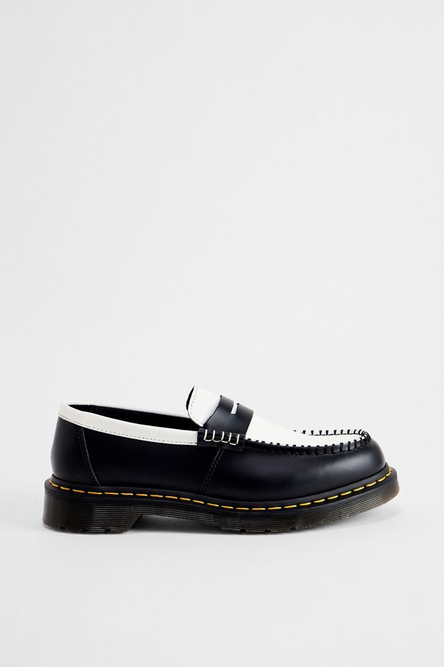 Mocassini Penton Dr. Martens Neri e Bianchi #2