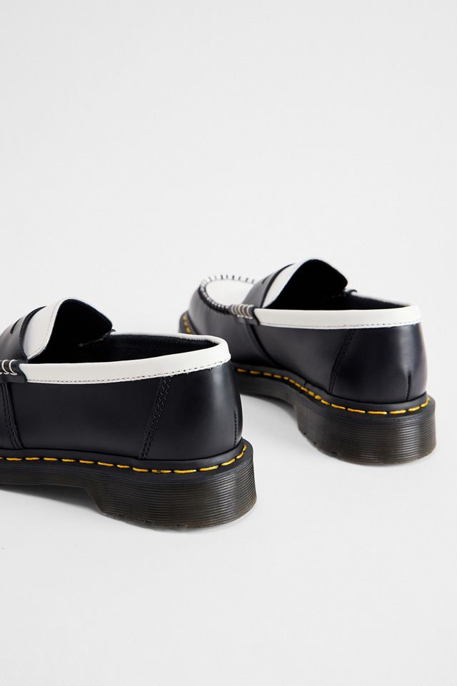Mocassini Penton Dr. Martens Neri e Bianchi #3