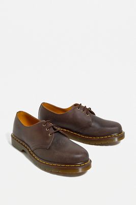 Dr Martens Scarpe Oxford 1461 3-Eye Marroni