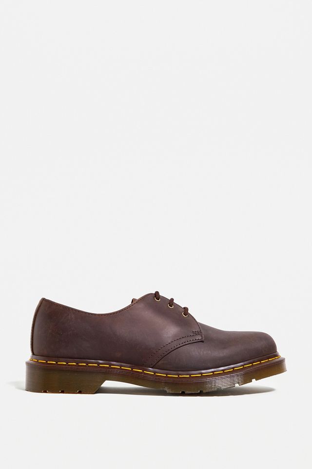 Dr Martens Braune 1461 3-Ösen Oxford Schuhe #1