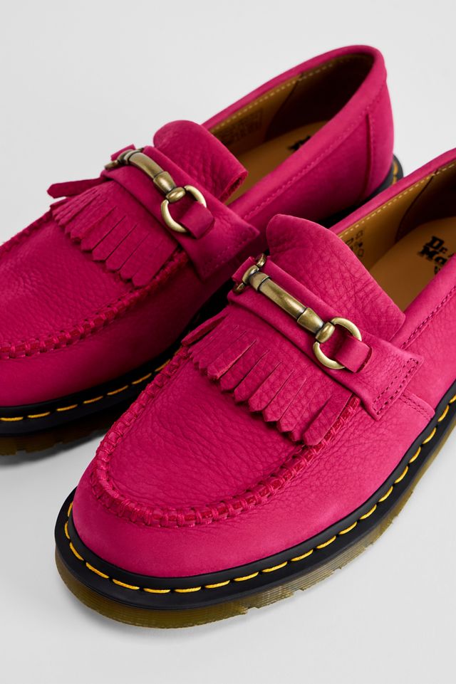 Dr. Martens Fuchsia Pink Adrian Loafers #2