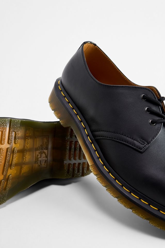 Chaussures Oxford Dr Martens 1461 3 œillets en cuir Nappa brun #3