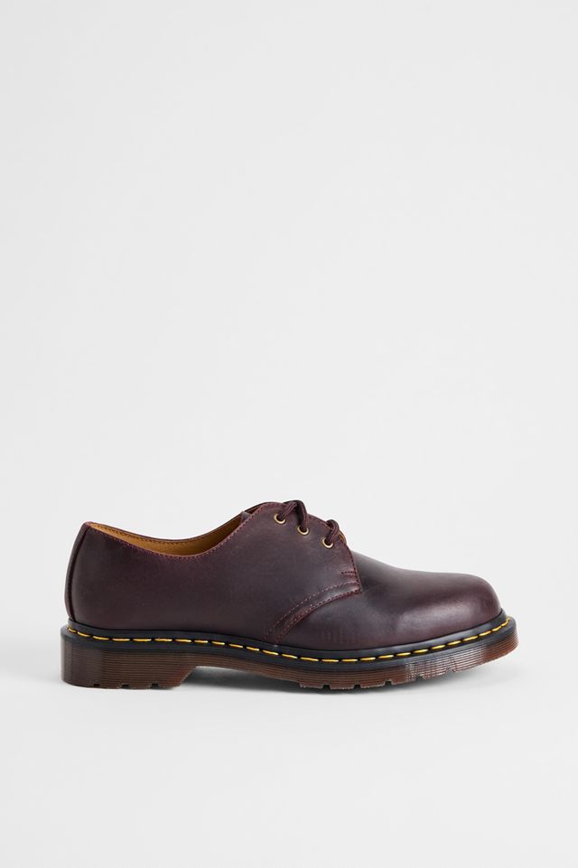 Scarpe Dr. Martens Cherry Red 1461 in Pelle Crazy Horse #1