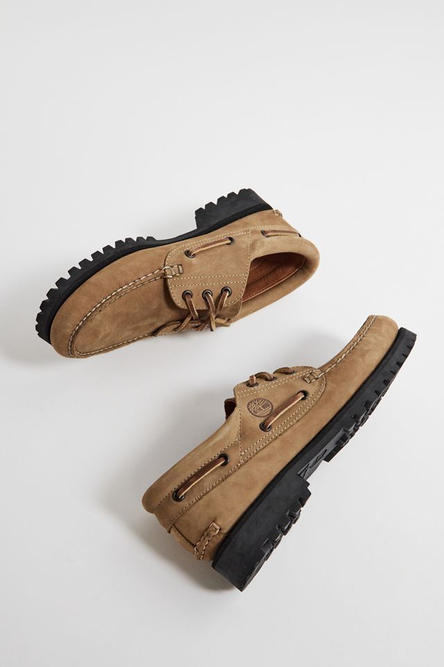 Timberland Beige 3-Ösen Bootsschuh #1
