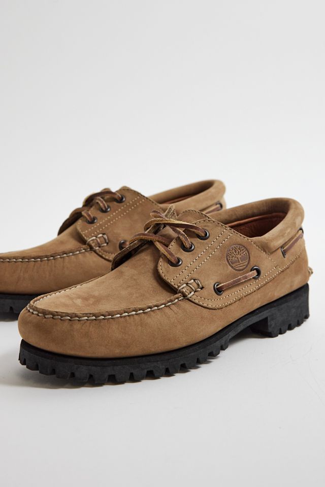 Timberland Beige 3-Ösen Bootsschuh #3