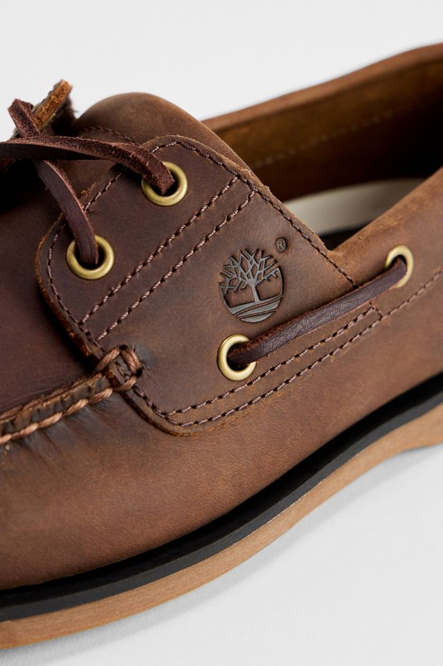 Timberland Medium Brown Full Grain Boat Shoes #2