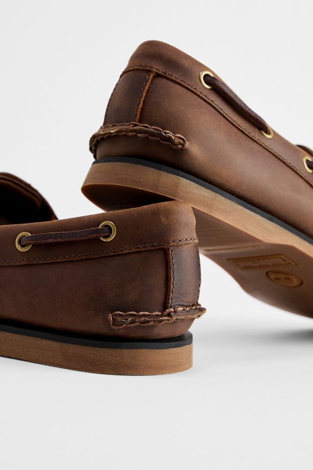 Timberland Medium Brown Full Grain Boat Shoes #3