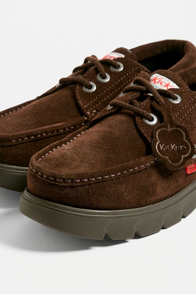 Kickers Lennon Brown Boat Shoes #2