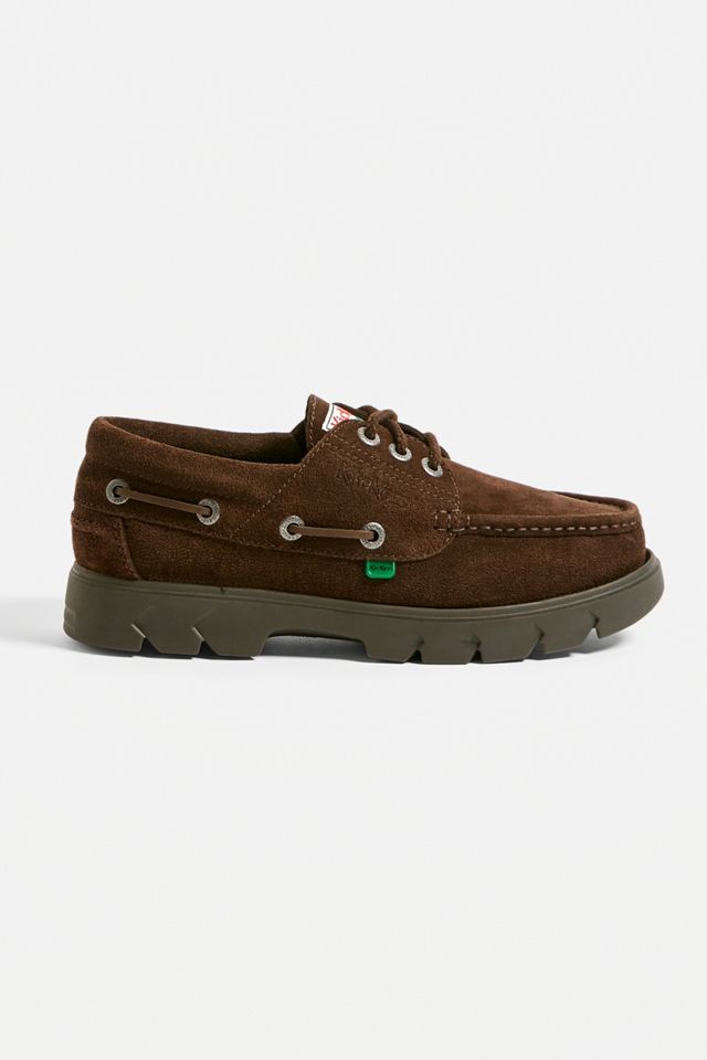 Kickers Lennon Brown Boat Shoes #3