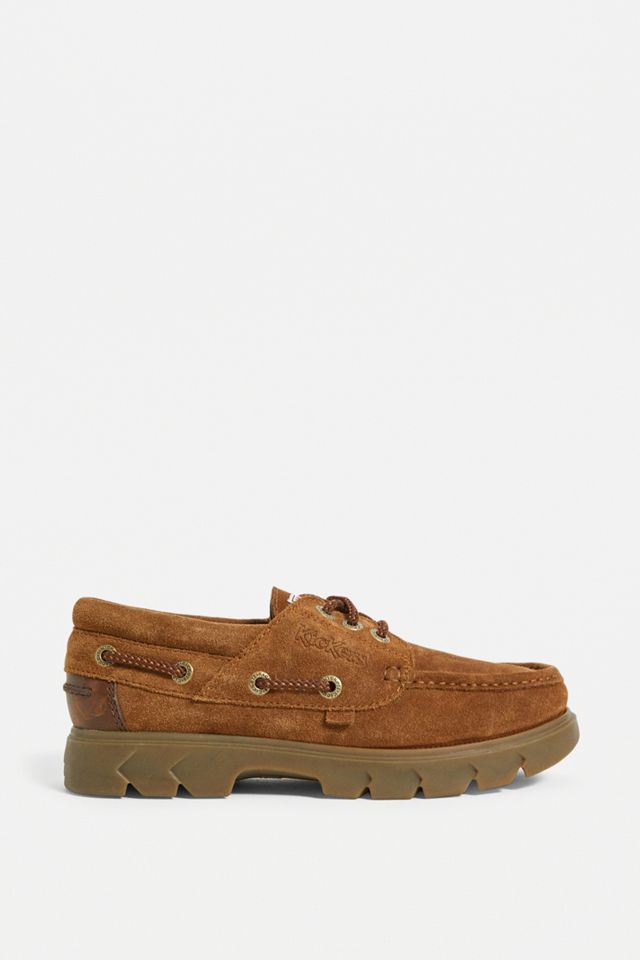 Kickers Lennon Brown Boat Shoes #2
