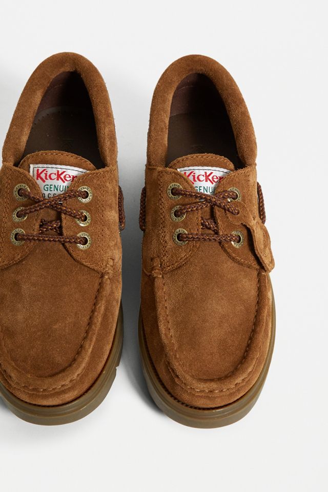 Kickers Lennon Brown Boat Shoes #3
