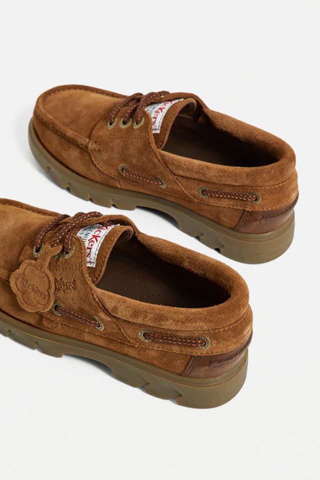 Kickers Lennon Brown Boat Shoes #4