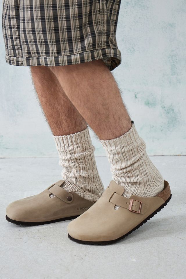 Birkenstock Boston Tobacco Oiled Leather Clogs #1