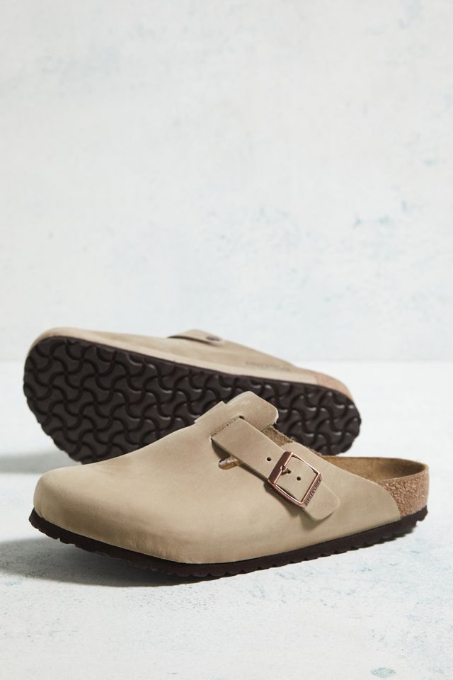 Birkenstock Boston Tobacco Oiled Leather Clogs #5