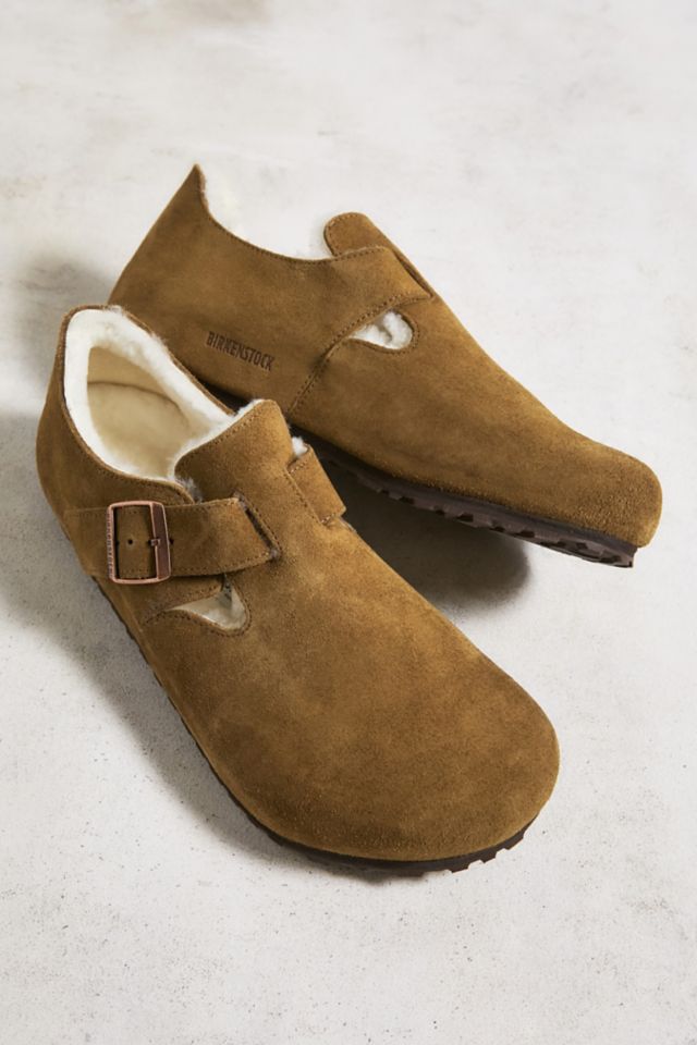 London hot sale shearling birkenstock