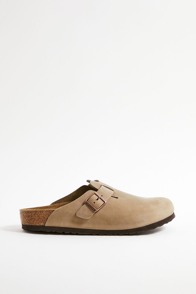 Birkenstock Boston Tobacco Brown Leather Clogs #3