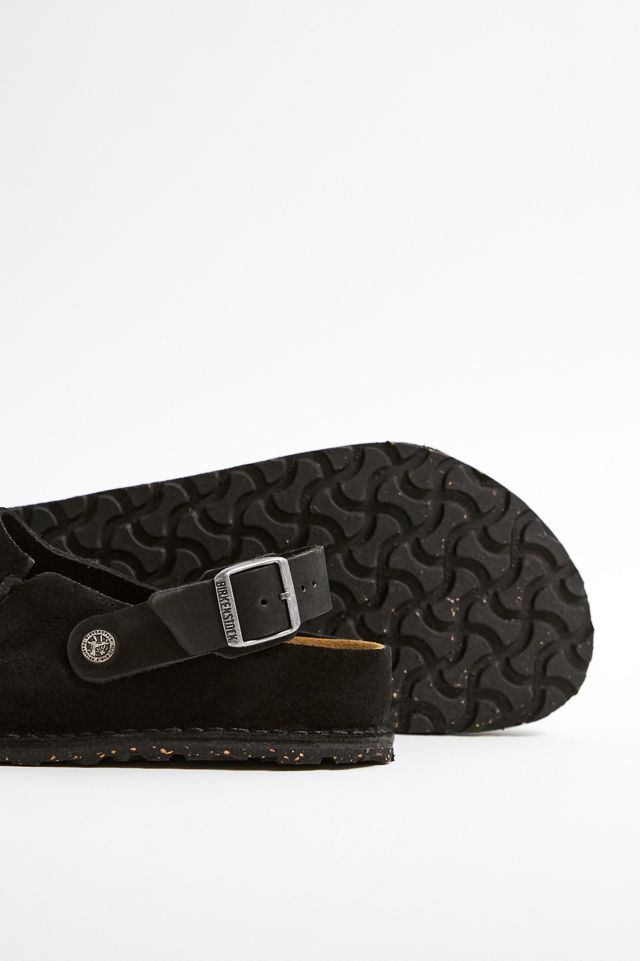 Birkenstock Black Lutry Premium Suede Slippers #2