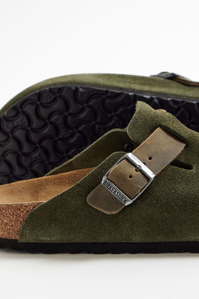 Birkenstock Thyme Mix Suede Boston Clogs #2