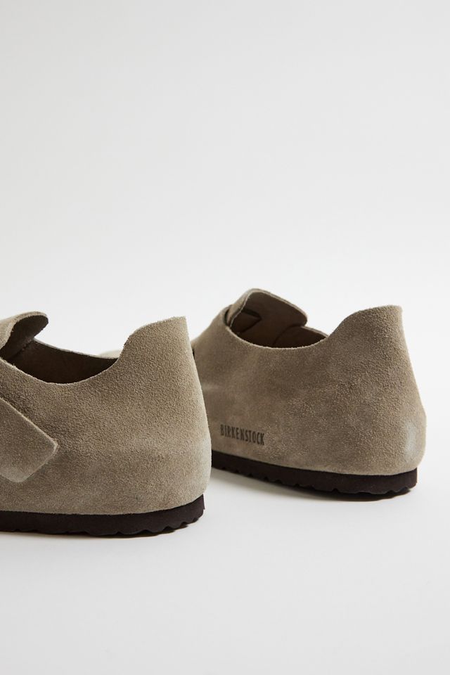 Birkenstock Taupe Suede London Clogs #2